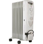 Resim Awox Dilimfit 8F 2400 W 8 Dilim Yağlı Radyatör Gri 