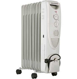 Resim Awox Dilimfit 8F 2400 W 8 Dilim Yağlı Radyatör Gri 