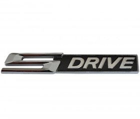 Resim BMW SDRİVE (S DRİVE) YAZI ARMA SİYAH 