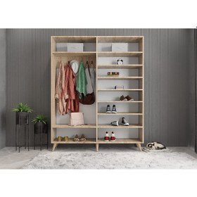 Resim Sedef Portmanto Vestiyer Ayakkabılık MB -160 CM 