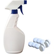 Resim Padalink Oto Cam Temizleme Blokları 10 Adet Ve Sulama Ková İle, Yoğun Konsantre Tablet, Etkili Dirsek, Parmak İzi Temizliği, Wiper Lastik Bakımı, 4 Litre Suyla Karışır 