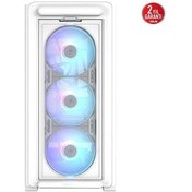 Resim Asus A23 Plus 4-rgb Fanlı Gamıng Mıd-tower Pc Kasası Beyaz 