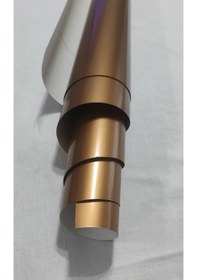 Resim Bakır Renk Dayanıklı Araç Motor Mobilya Folyosu 126cm X 30 Cm 