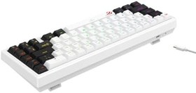 Resim Havit Gamenote KB900L RGB Aydınlatmalı Manyetik Switch Mekanik Oyuncu Klavyesi - 67 Tuş - Hot Swappable - Beyaz 