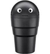 Resim Novahub Dayanıklı Çöp Organizatör İşçilik Hafif Kullanışlı Zarif Araba Mini Çöp Kovası Kapaklı Taşınabilir Çöp Kovası 