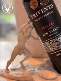 Resim Yunan Şarap Tanrısı Şarap Şişesi Tutucu – Dekoratif Şarap Standı & Hediyelik Greek God of Wine Bottle Holder 