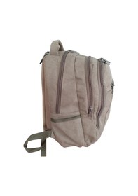 Resim Escape 307 Uni Sırt Çantası Kanvas Kumaş Laptop Bölmeli Outdoor Haki 