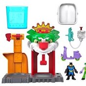 Resim Imaginext DC Super Friends Renk Değiştiren Joker Eğlence Evi Oyun Seti HMX55 