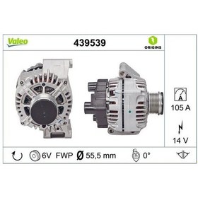 Resim Valeo Alternatör Fıat Linea-doblo-fıorıno 1.3 Multijet-opel Astra H 1.3 105 Amper 46835095-1325692 