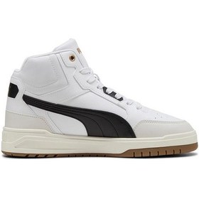 Resim Puma Shuffle Downtown Mid Beyaz Sneaker Beyaz 