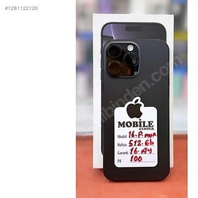 Resim Apple iPhone 16 Pro Max İkinci El TR | 512 GB | Siyah 