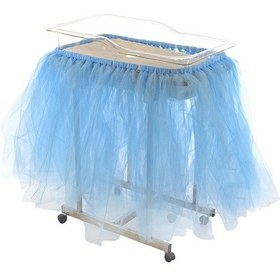 Resim Hastane Küvöz Eteği. Kristal Tüllü. 16 M2. Mavi 