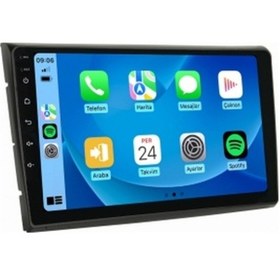 Resim For X Fiat Bravo 2008-2015 2gb Ram 32gb Hafıza 4 Çekirdek Carplay Kamera Android Multimedya 