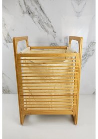 Resim Digithome Bambu Kirli Çamaşır Sepeti B9017 Diğer 
