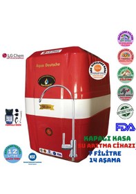 Resim Aqua Deutsche 12 Litre 7 Filitre Pompalı Su Arıtma Cihazı 