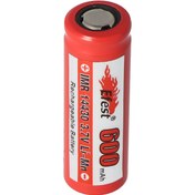 Resim Efest Imr 14430 600 Mah 3.6V - Pozitif Kutup Düz 3.7V li-Ion Pil Boyutlar 42.63x14.4MM 3M