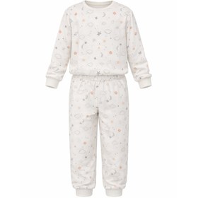 Resim Çocuk Pijama Takımı | 2 TOG | %100 Pamuk - 3 İplik - Çift Kat - 1-2 yaş 