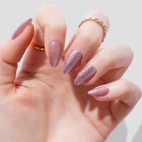 Resim Fairy Dust - Short Almond - 30 Adet Takma Tırnak 