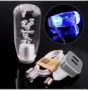 Resim Dofolink Mavi Kristal Stili Led Vites Kolu, 10cm Evrensel Araba Vites Kolu, Kolay Kurulum, Araba İç Dekorasyonu, Özel Tasarım Mavi 