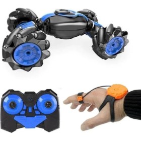 Resim Anıl Anıloyuncak Uzaktan Çift Kumandalı Şarjlı Akrobat Elle Kontrol Edilen Araba Speed Pioner Mavi 