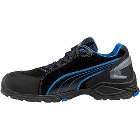 Resim Puma Safety Rio Low Alüminyum Burunlu İş Ayakkabısı S3 Src Siyah - Mavi 