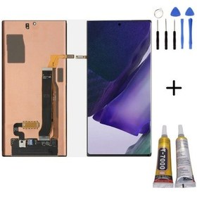 Resim Te Samsung Uyumlu Note 20 Ultra N985 Uyumlu Lcd Ekran Servis + Montaj Kiti 