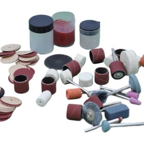 Resim Light up 105 parça metal zımpara gravür taşlama oyma seti kalıpçı takımı 