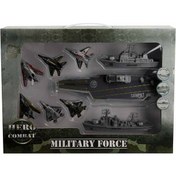 Resim Oyuncak Askeri Uçak Gemisi Seti Fırlatma Mekanizmalı Oyuncak 