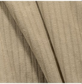 Resim Mikrofiber Şönil Fitilli Minimalist Koltuk Örtüsü - 175x215 Cm, Çift Taraflı, Kaymaz, Terletmez Bej Bej 