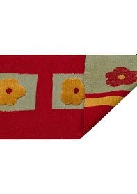 Resim Eşsiz Güzelliğe Sahip Vintage El Dokuma Halı 127 X 194 Cm 8668 