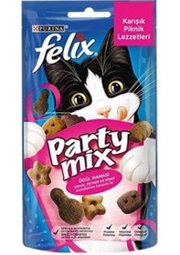 Resim Felix Party Mix Karışık Piknik Lezzetler Kedi Ödülü 60 Gr 