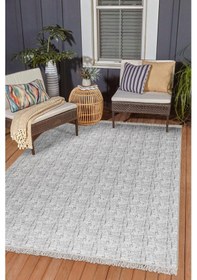 Resim Arya Vl Çift Taraflı,katlanabilir,yıkanabilir,yüksek Kalite Pamuk Salon,oturma Odası,balkon Kilim Krem-bej 1 