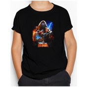 Resim Thor Love And Thunder Lover Siyah Çocuk Tişört Siyah 