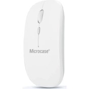 Resim Microcase 800-1200-1600 DPI Bluetooth Kablosuz Mouse - AL2722 Pembe 