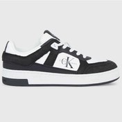 Resim Calvin Klein Classıc Basket Cupsole Low Ml Mıx Erkek Süet Günlük Spor Ayakkabı Siyah Siyah 