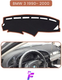 Resim stiloto BMW E36 (1990-2000) Uyumlu Ön Göğüs Örtüsü | Yansıma Önleyici | Kolay Montaj | Oto Aksesuar | TA4 