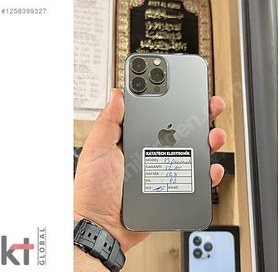 Resim Apple iPhone 13 Pro Max İkinci El TR | 128 GB | Gri 
