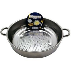 Resim No-2 - 28cm Basık Süzek Metal Süzgeç Timya/go1395 199354 Çok renkli 
