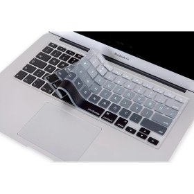 Resim McStorey Macbook Air Pro Klavye Koruyucu (US to TR) Ombre (Eski USB’li Model 2008/2017 yılı) ile Uyumlu 