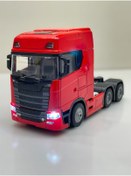 Resim Shem Metal Çek Bırak Sesli Ve Işıklı 13 Cm Tır Kupası 