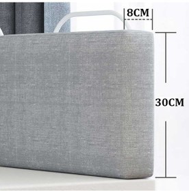 Resim 400 Cm Serenty Plus Yatak Bariyeri Bebek ve Çocuk Korkuluğu Gri 