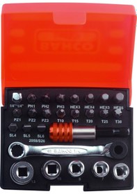 Resim Bahco 2058/s26 Mini Lokma Ve Bits Uc Takımı 26 Parça 