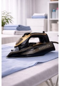 Resim Sokany SK-11027 3200 W Seramik Tabanlı Buharlı Ütü Geniş Su Hazneli 