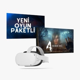 Resim Oculus Meta Quest 2 İthalatçı garanti + Oyun | 128 GB 