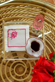 Resim Tull Dizayn Queen Serisinden Tasarımın Zarafetle Buluştuğu Kokteyl Peçeteleri 2'lİ 