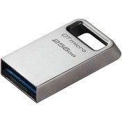 Resim Kingston DTMC3G2-256GB DataTraveler Micro 200MB-s Metal USB 3.2 Gen 1 Flash Bellek Kingston DTMC3G2-256GB DataTraveler Micro 200MB-s Metal USB 3.2 Gen 1 Flash Bellek