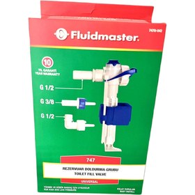 Resim Fluidmaster Vitra, Kale, Serel, Creavit, Bocchi Uyumlu Gömme Rezervuar Doldurma Grubu (3/8", 1/2", 1/2") 