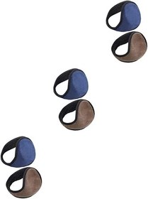 Resim VALICLUD 6 kulaklıklar kışlık kahveler Yumuşak mavi̇ Kayık headphone kulaklık Plush kulaklık yumoş Sıcak rüzgar geçirmez Kulak koruyucuları kılıf erkek Peluş 