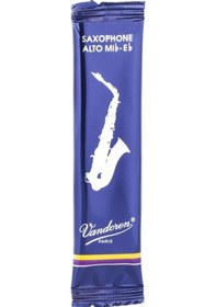 Resim Vandoren Sr2125 Tradational Eb Alto Saksafon Kamışı 2,5 Numara Tekli 