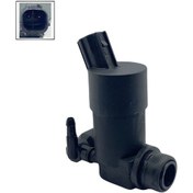 Resim 12v Su Fıskiye Motoru Çift Çıkış soketli Ford-volvo N11.2158 